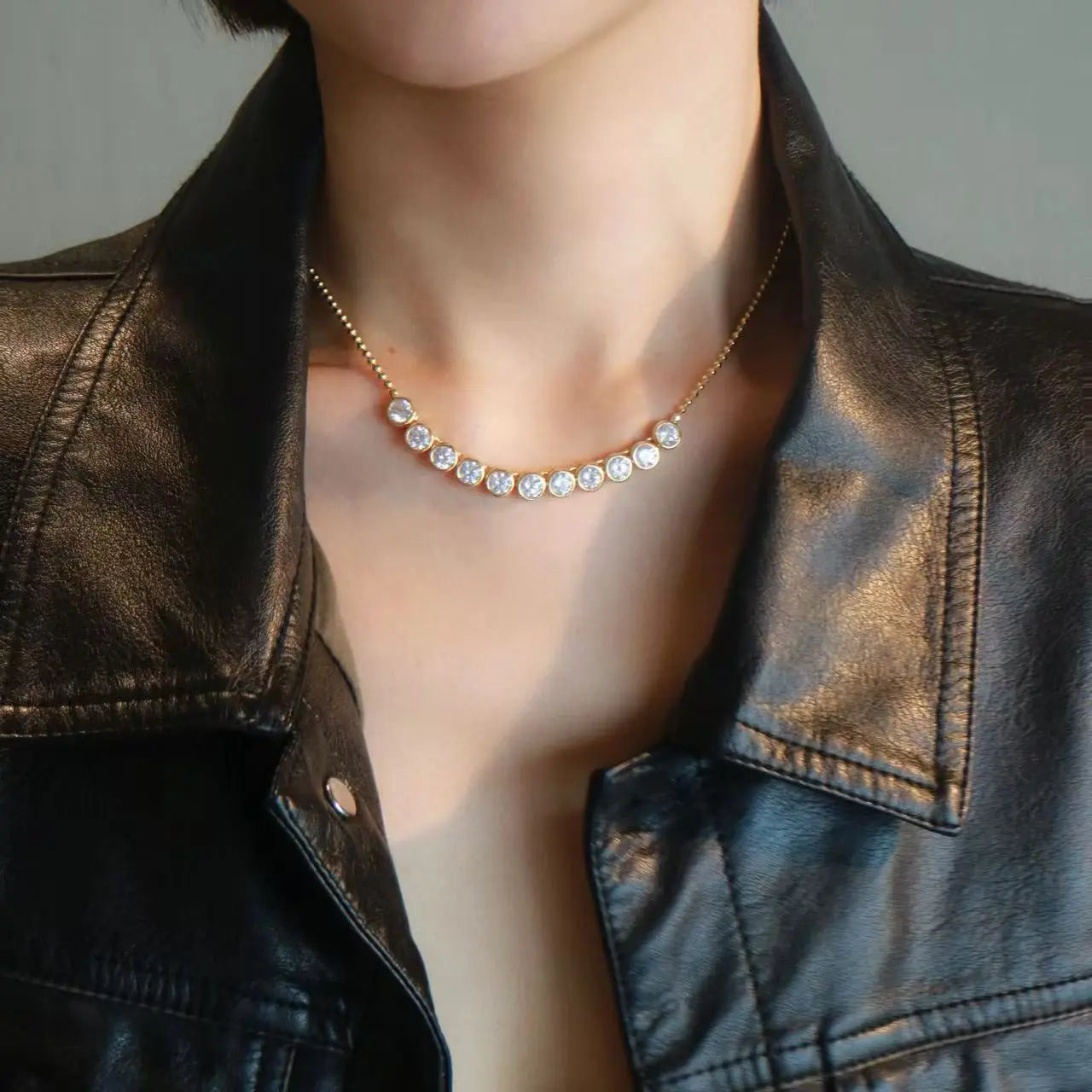 Bubble Bling Necklace Anna Zuckerman