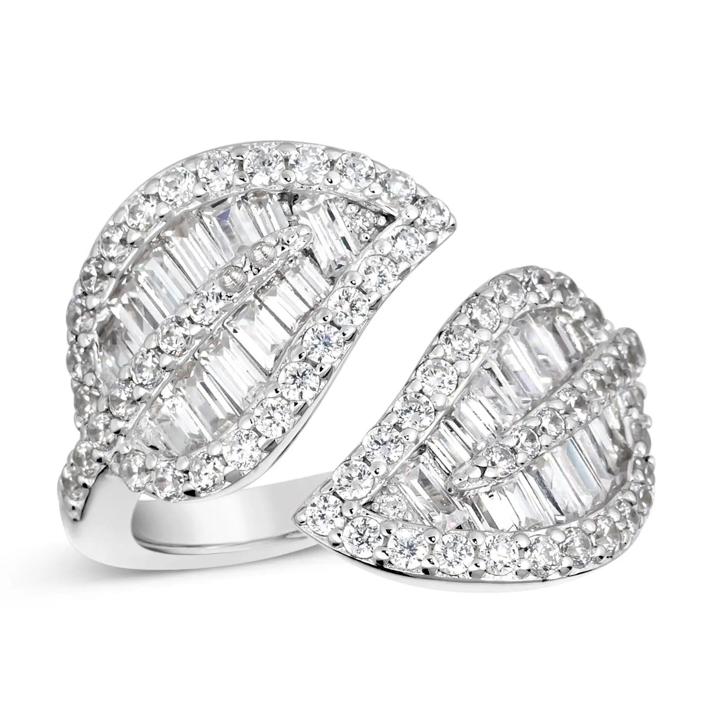 Bypass Leaf Ring - Anna Zuckerman Rings