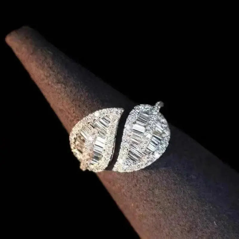 Bypass Leaf Ring Anna Zuckerman Retail
