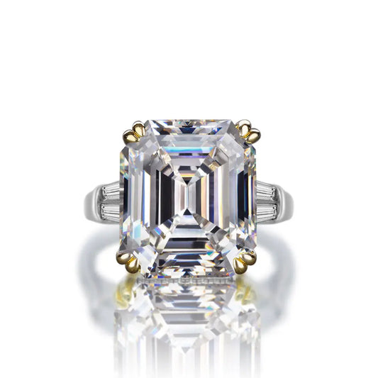 Cali 10 Carat White Diamond Crystalline Ring Anna Zuckerman