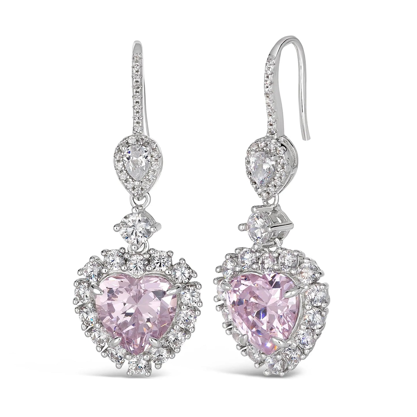 Calista Earrings in Argyle Pink Anna Zuckerman