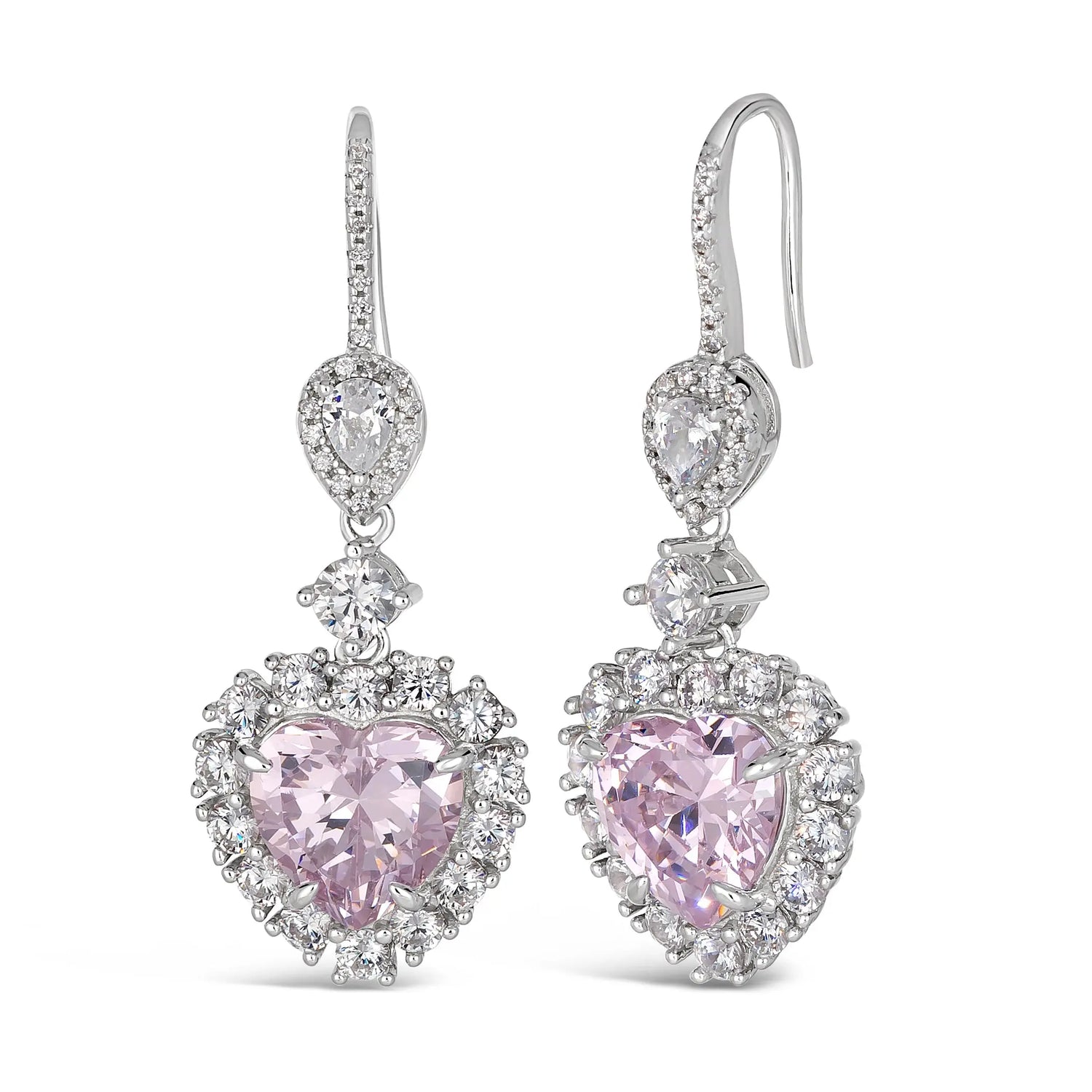 Calista Earrings in Argyle Pink Anna Zuckerman
