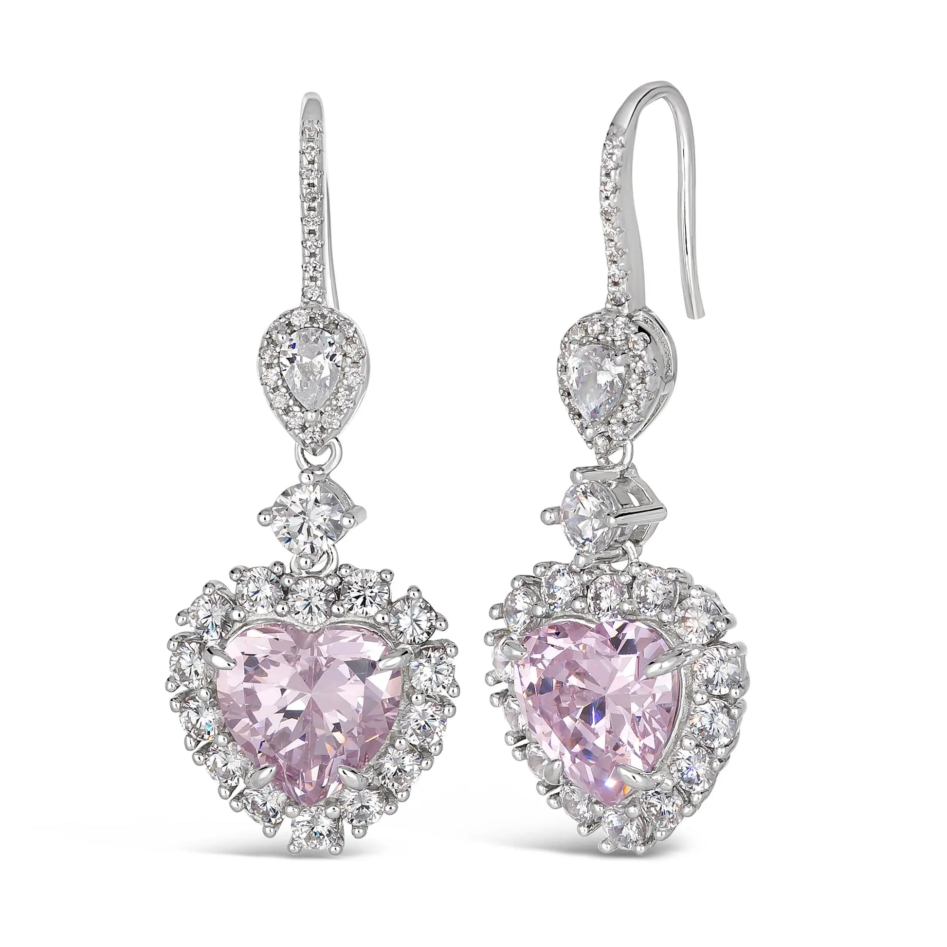 Calista Earrings in Argyle Pink Anna Zuckerman