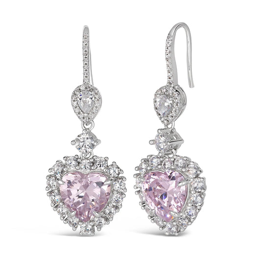 Calista Earrings in Argyle Pink Anna Zuckerman