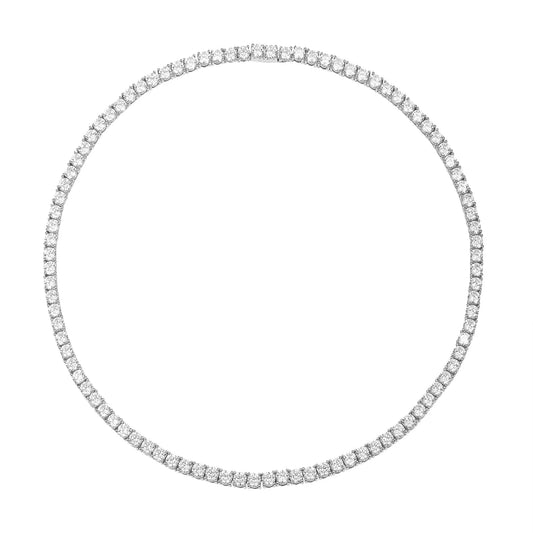 Camila Diamond Crystalline Choker - Anna Zuckerman