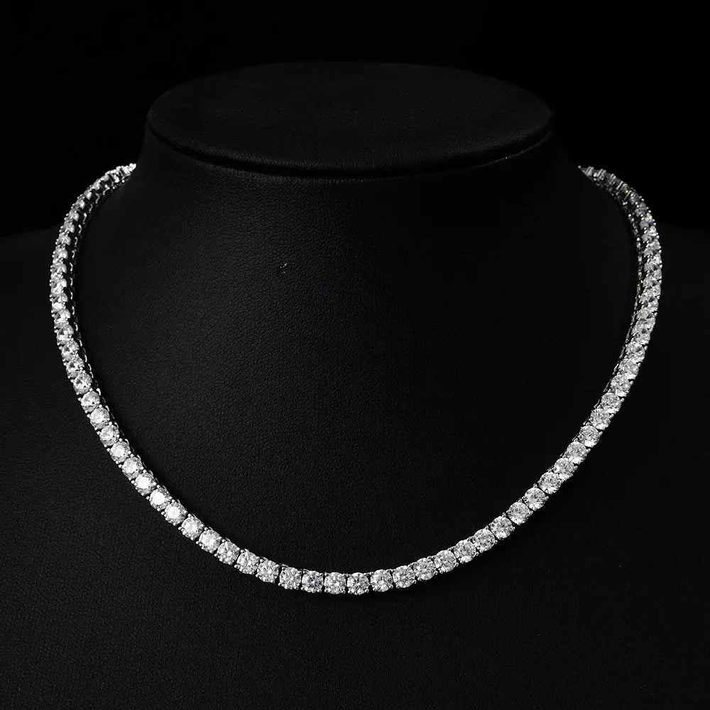 Camila Diamond Crystalline Choker - Anna Zuckerman