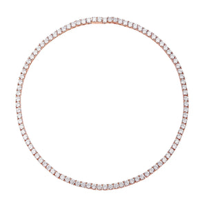Camila Diamond Crystalline Choker - Anna Zuckerman