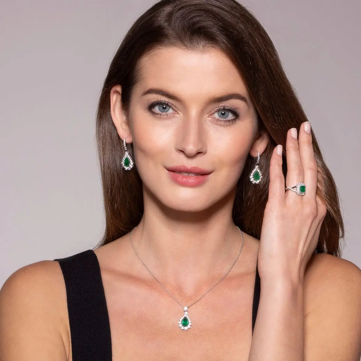 Carlisle Tear Drop Earrings - Anna Zuckerman