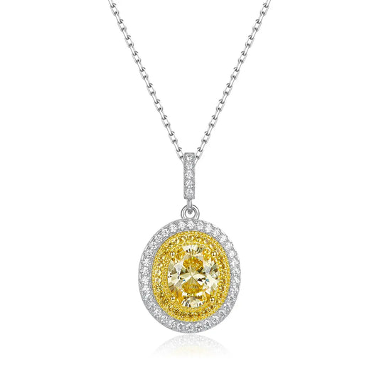 Cassia Necklace in Canary Anna Zuckerman