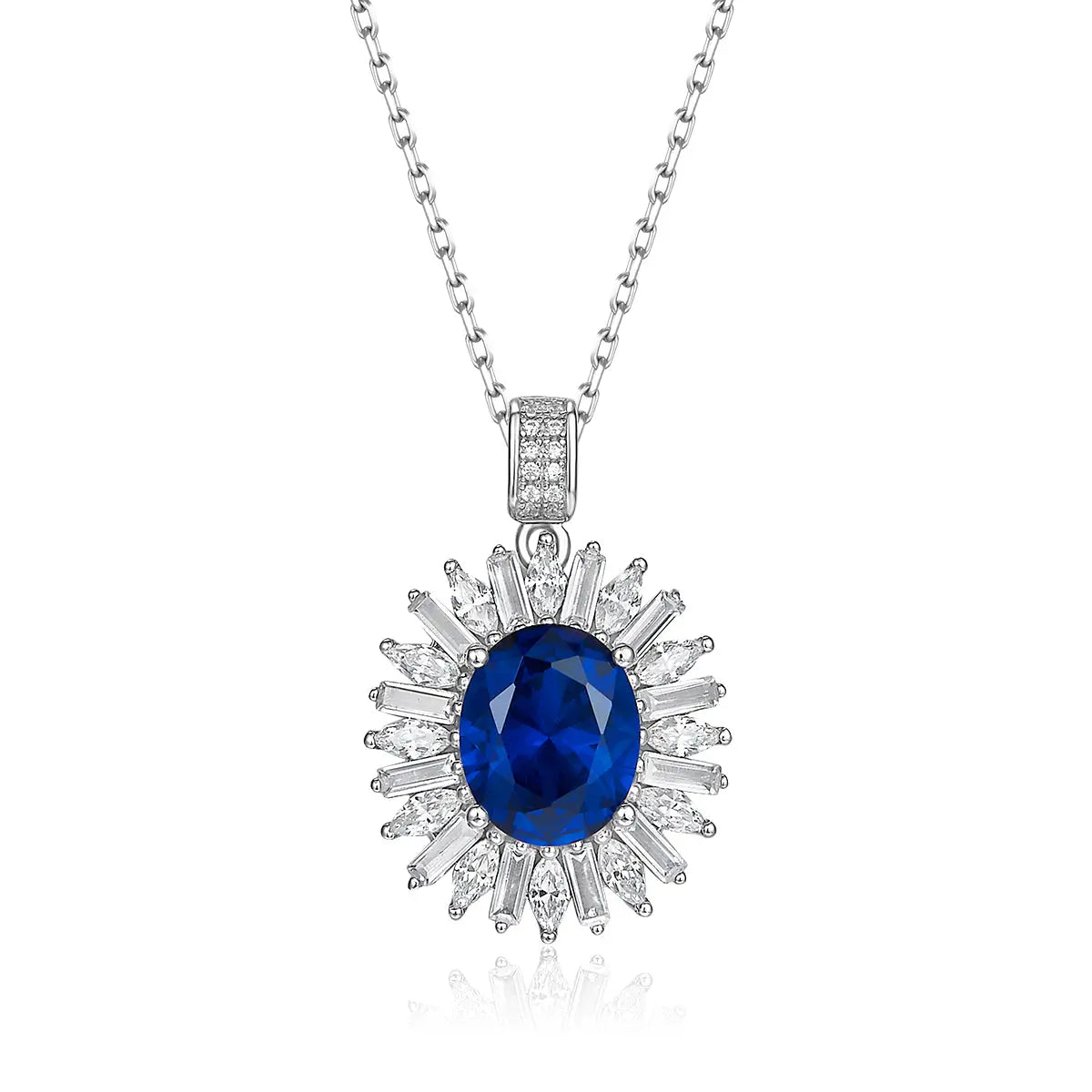 Celestial Crown Sapphire Necklace Anna Zuckerman