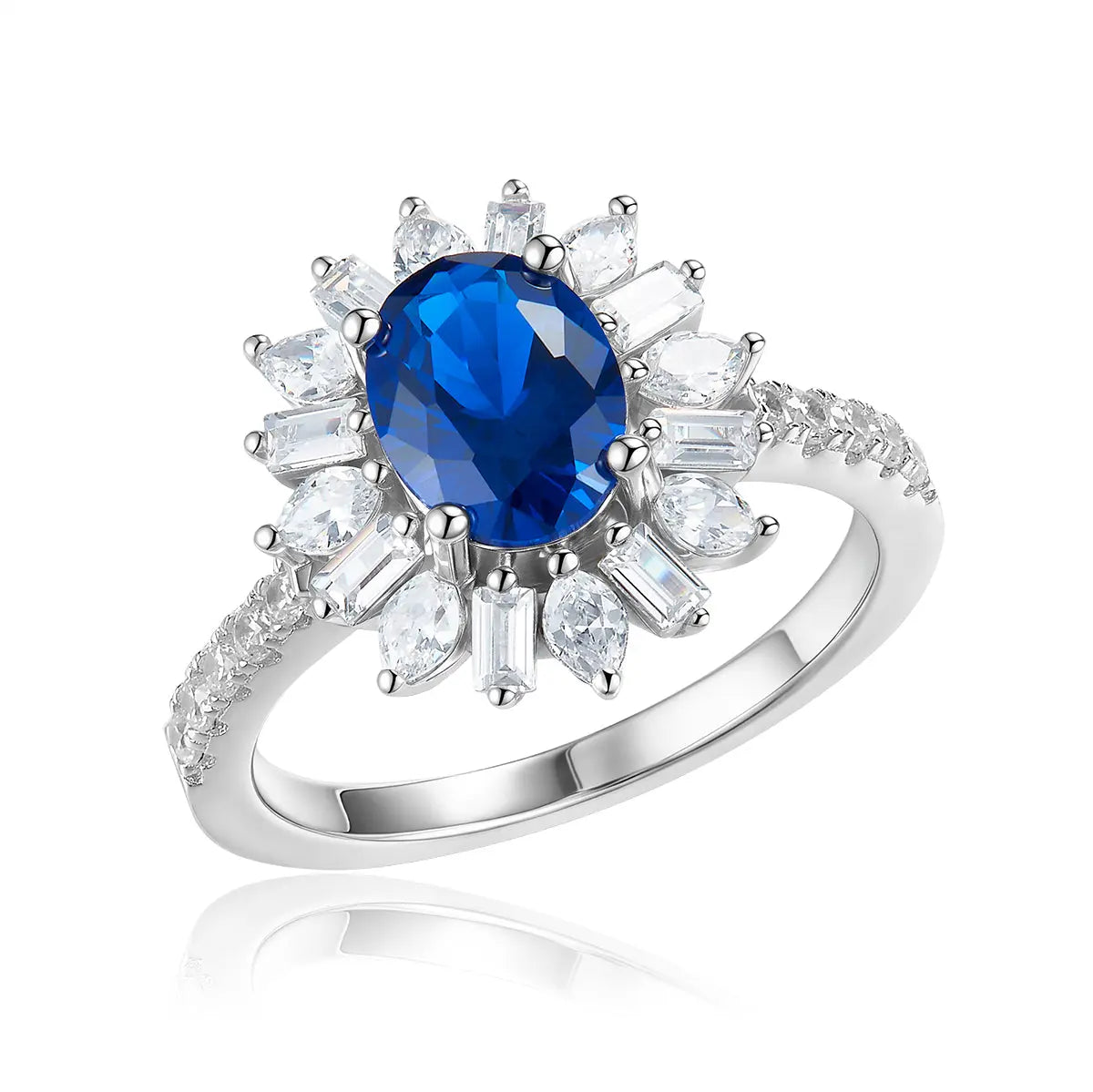 Celestial Crown Sapphire Ring Anna Zuckerman