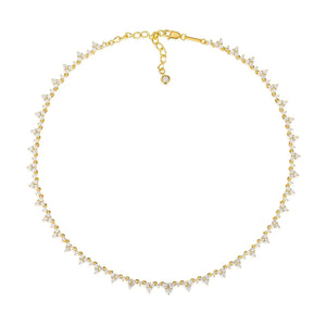 Chelsea Diamond Crystalline Choker Anna Zuckerman Retail