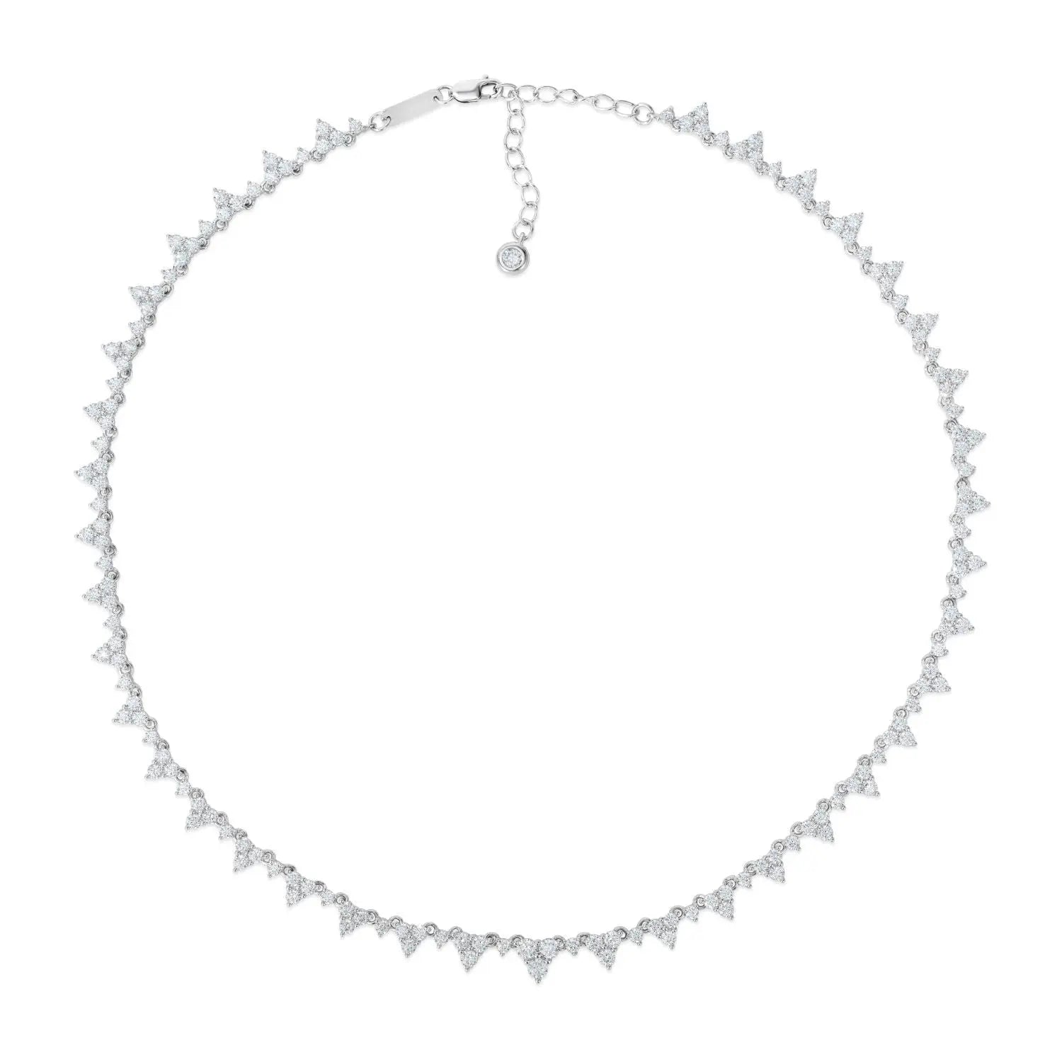 Anna Zuckerman Chelsea Diamond Crystalline Choker