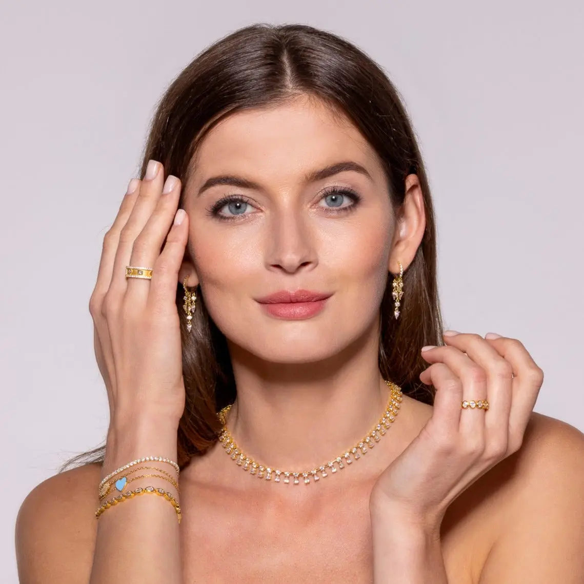 Clara Mini Dangle Earrings Anna Zuckerman
