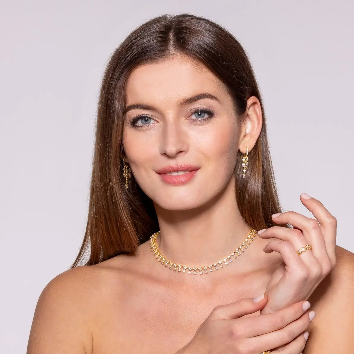 Clara Mini Dangle Earrings Anna Zuckerman