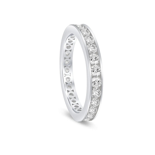 Classic Channel Set Ring - Anna Zuckerman
