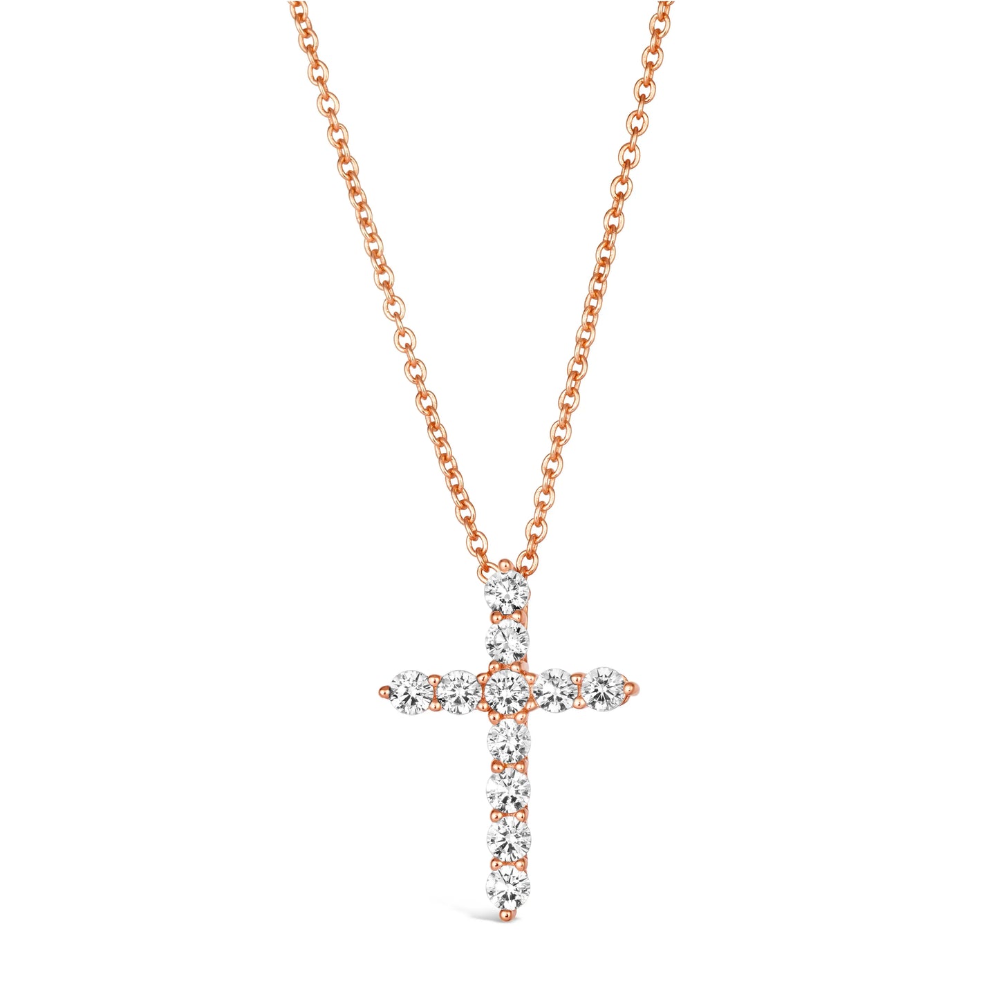 Classic Cross Necklace - Anna Zuckerman