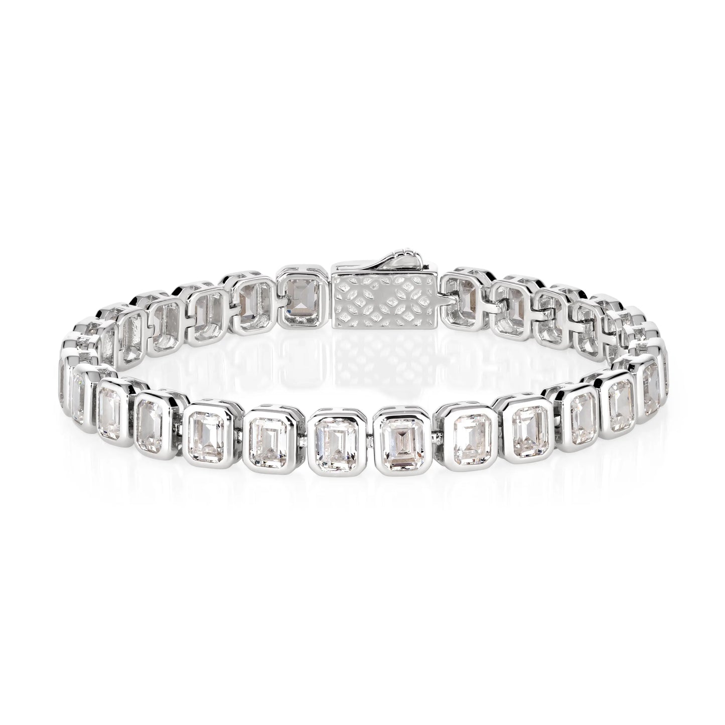 Classique Emerald Cut 12 Carat Bracelet - Anna Zuckerman