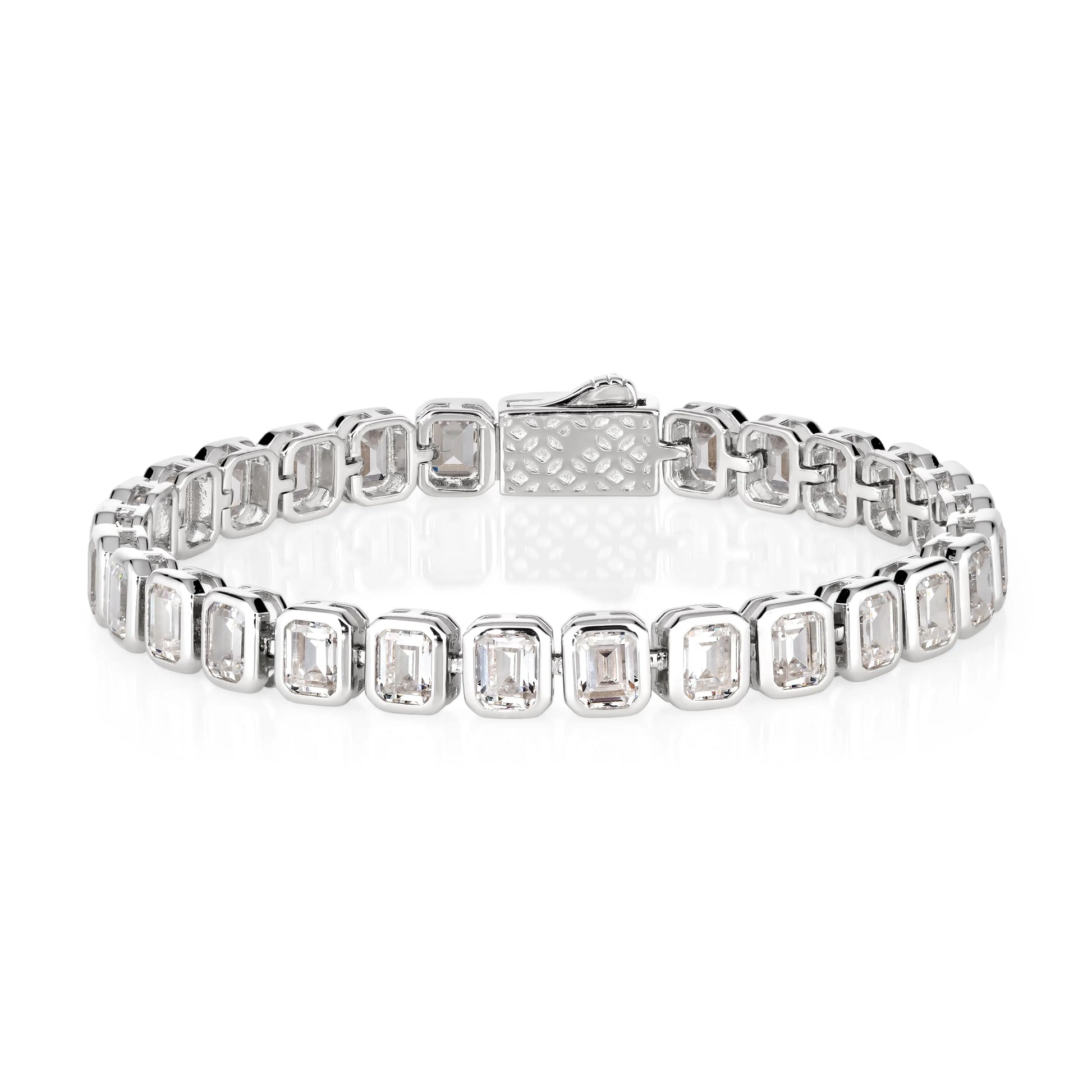 Classique Emerald Cut 12 Carat Bracelet - Anna Zuckerman