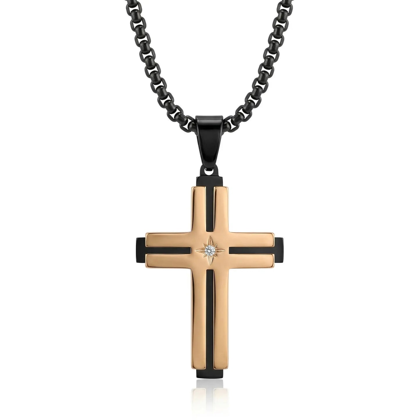 Cole Cross Necklace Anna Zuckerman