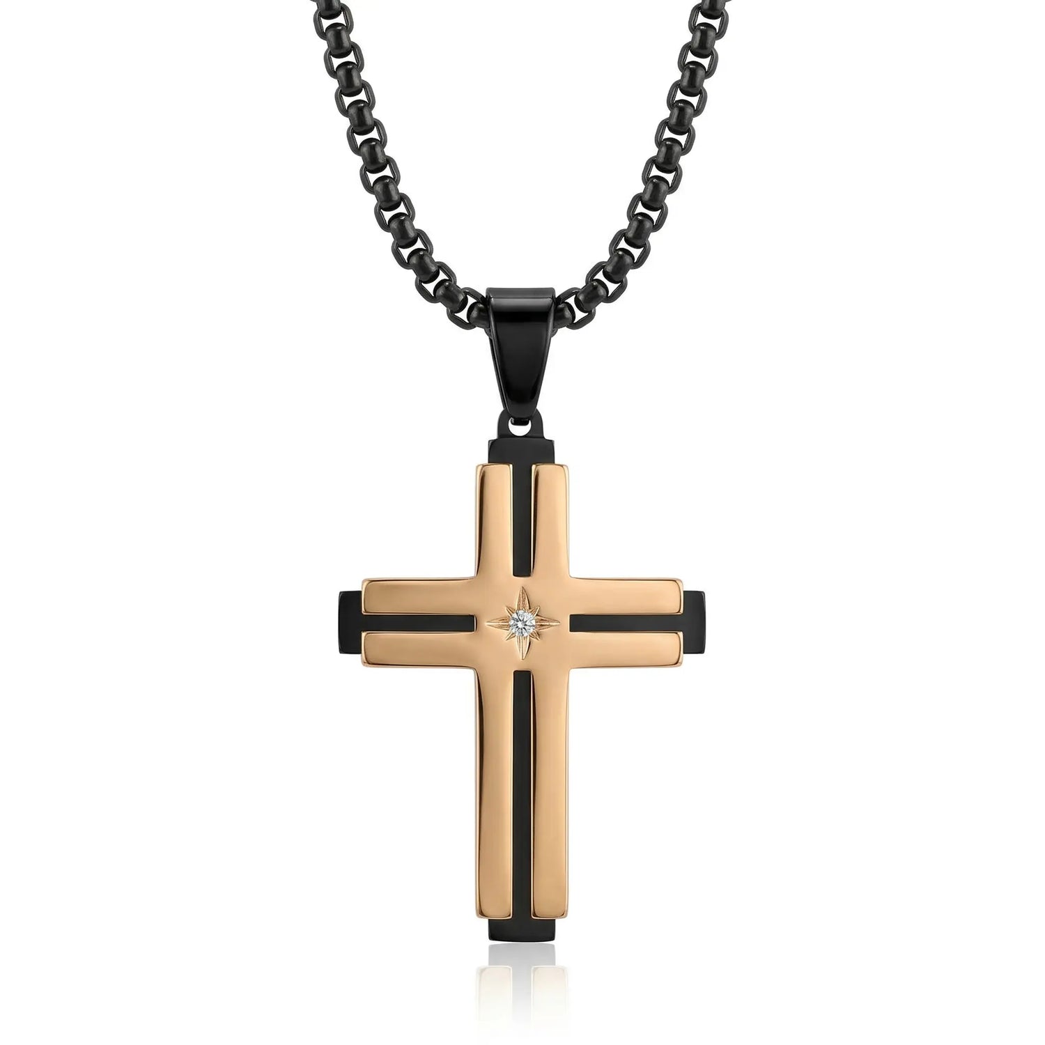 Cole Cross Necklace Anna Zuckerman