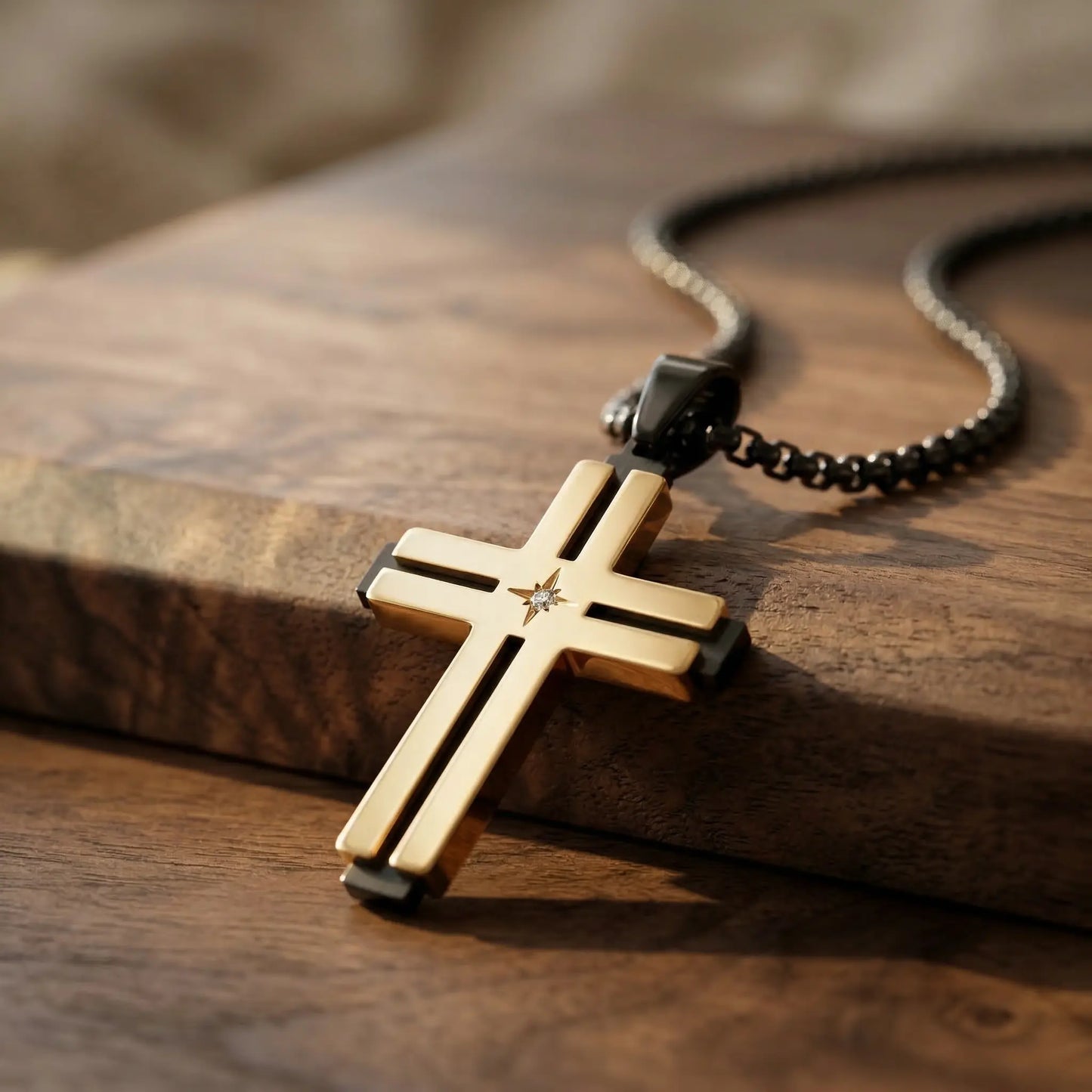 Cole Cross Necklace Anna Zuckerman