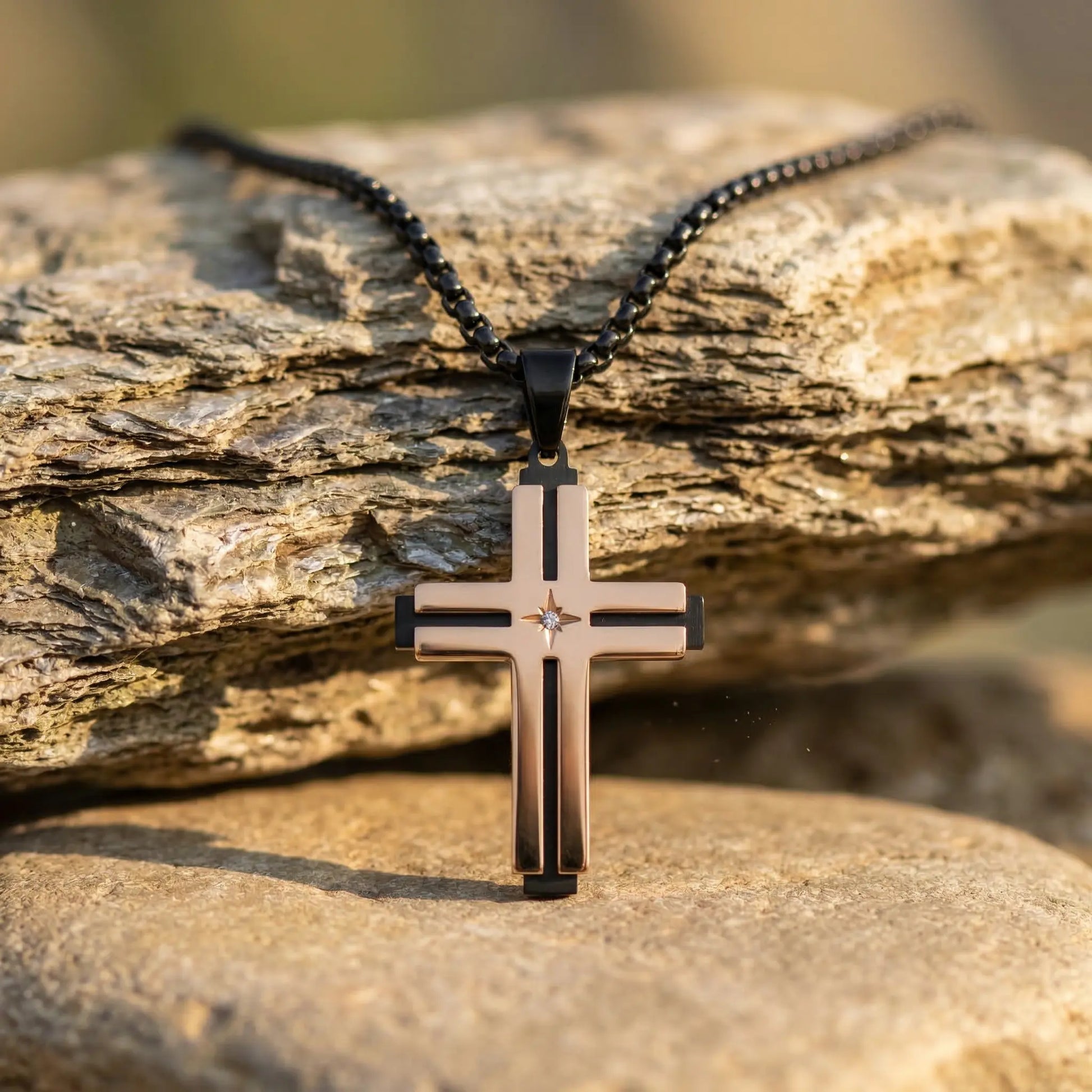 Cole Cross Necklace Anna Zuckerman