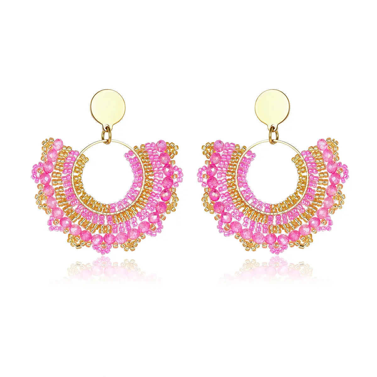 CoralSandEarrings