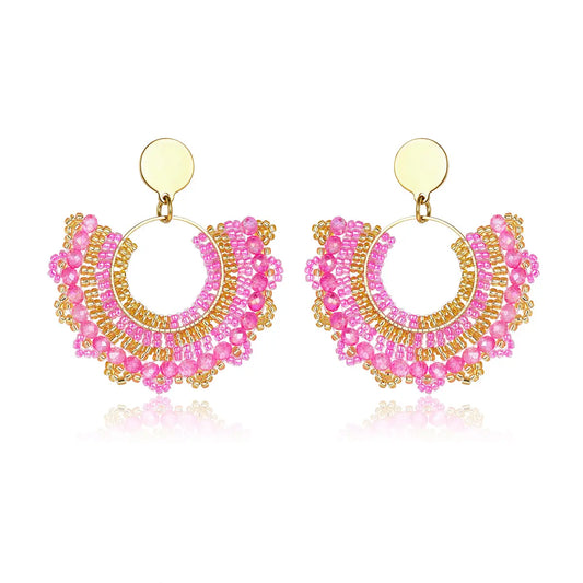 CoralSandEarrings