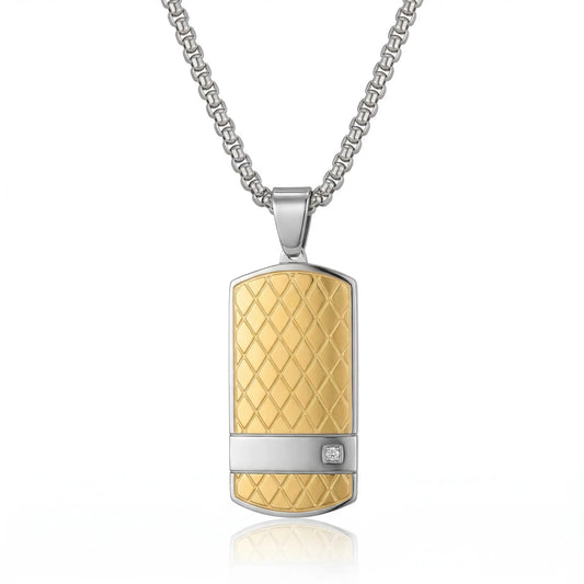 Corsa Tag Necklace Anna Zuckerman