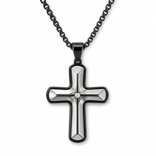 Creed Cross Necklace