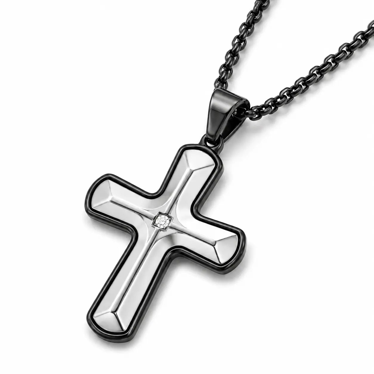 Creed Cross Necklace