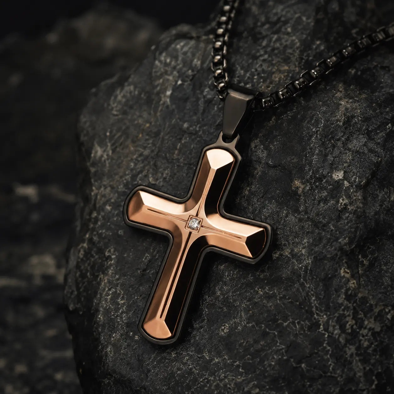 Creed Cross Necklace
