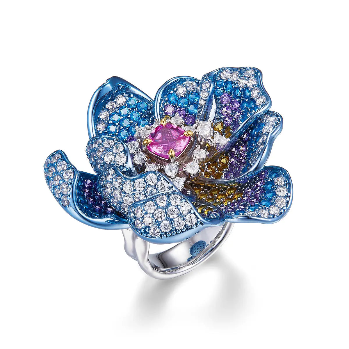 Dahlia Azur Ring Anna Zuckerman