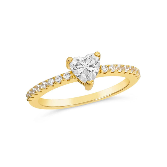 Dainty Heart Ring Anna Zuckerman