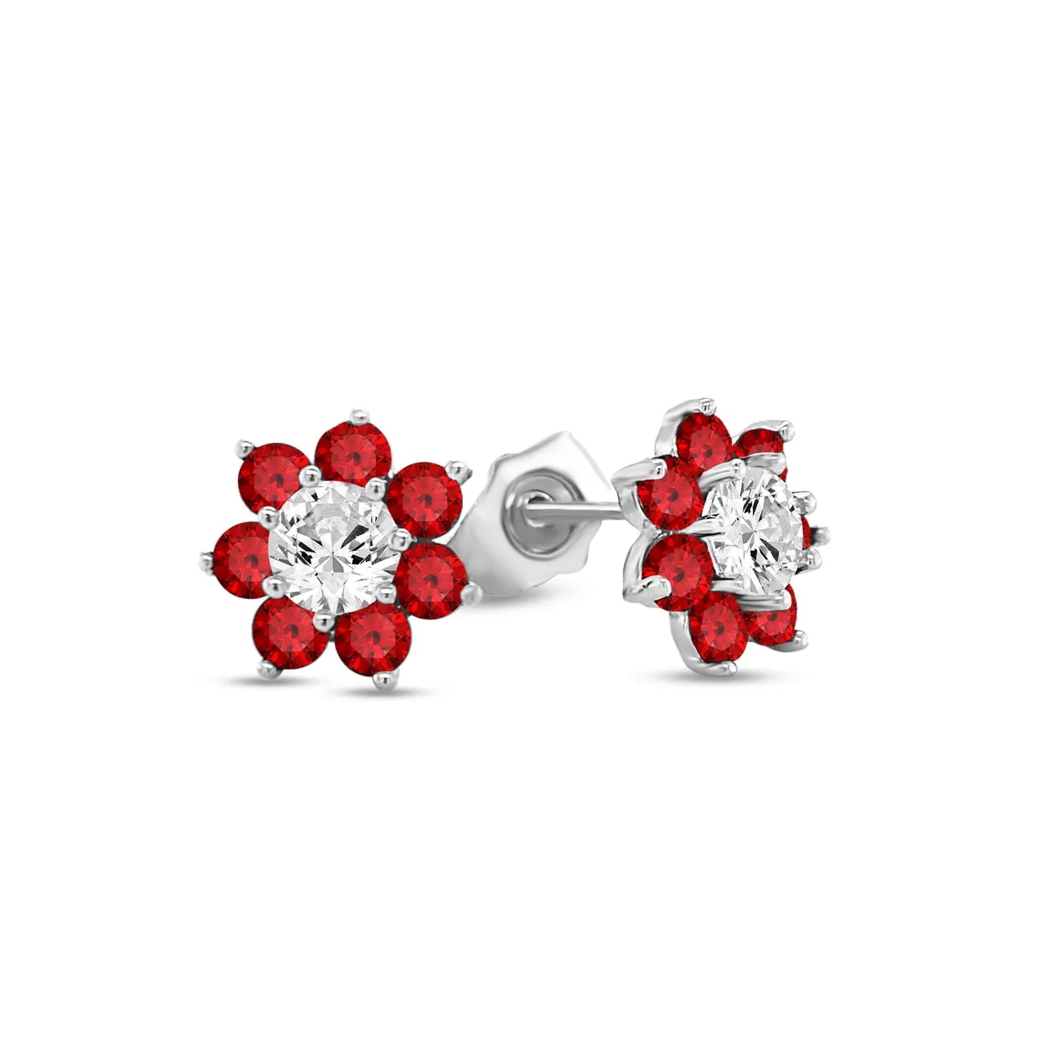 Daisy Studs by AZ Essentials in Ruby Anna Zuckerman