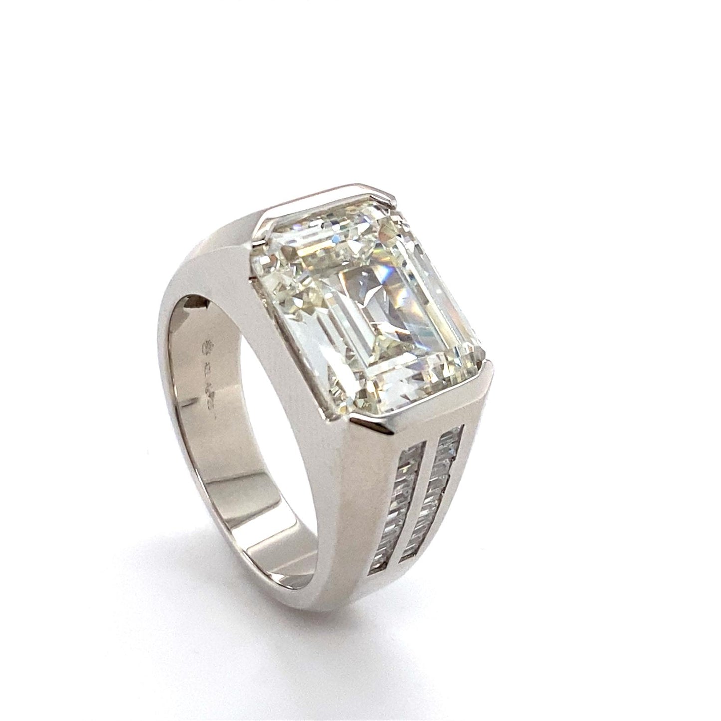 Dalton Men's White Gold Ring