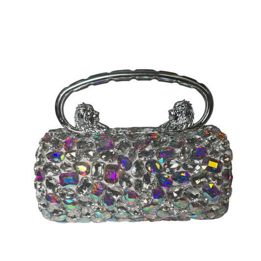 Deeaura Clutch Silver Anna Zuckerman