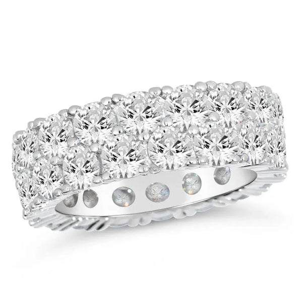 CHIEKO+ N°8 K18YG kotama eternity ring00 Double-Row-Infinity-Ring-8-