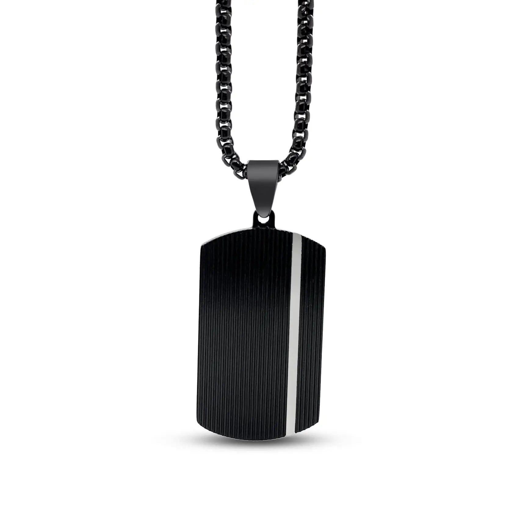 El Camino Dog Tag Necklace Anna Zuckerman