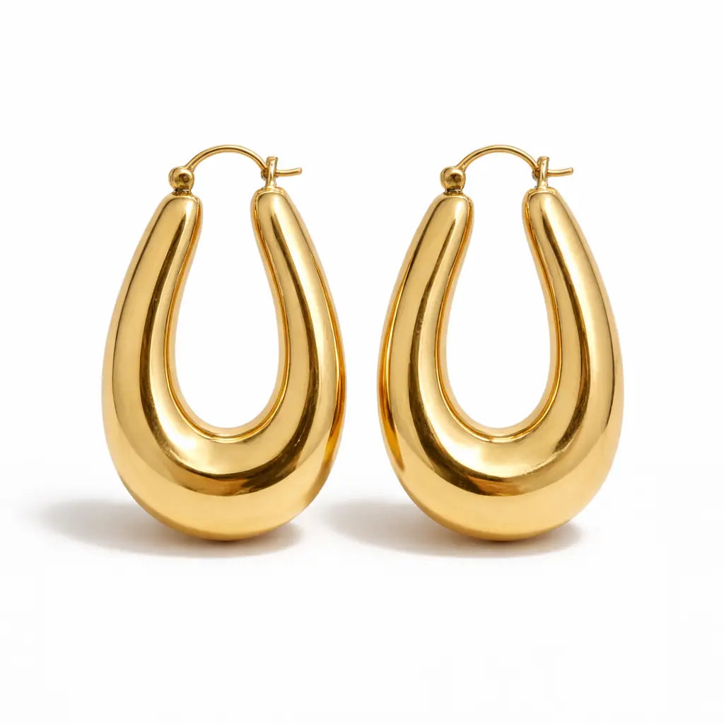 Elena Liquid Hoops Anna Zuckerman