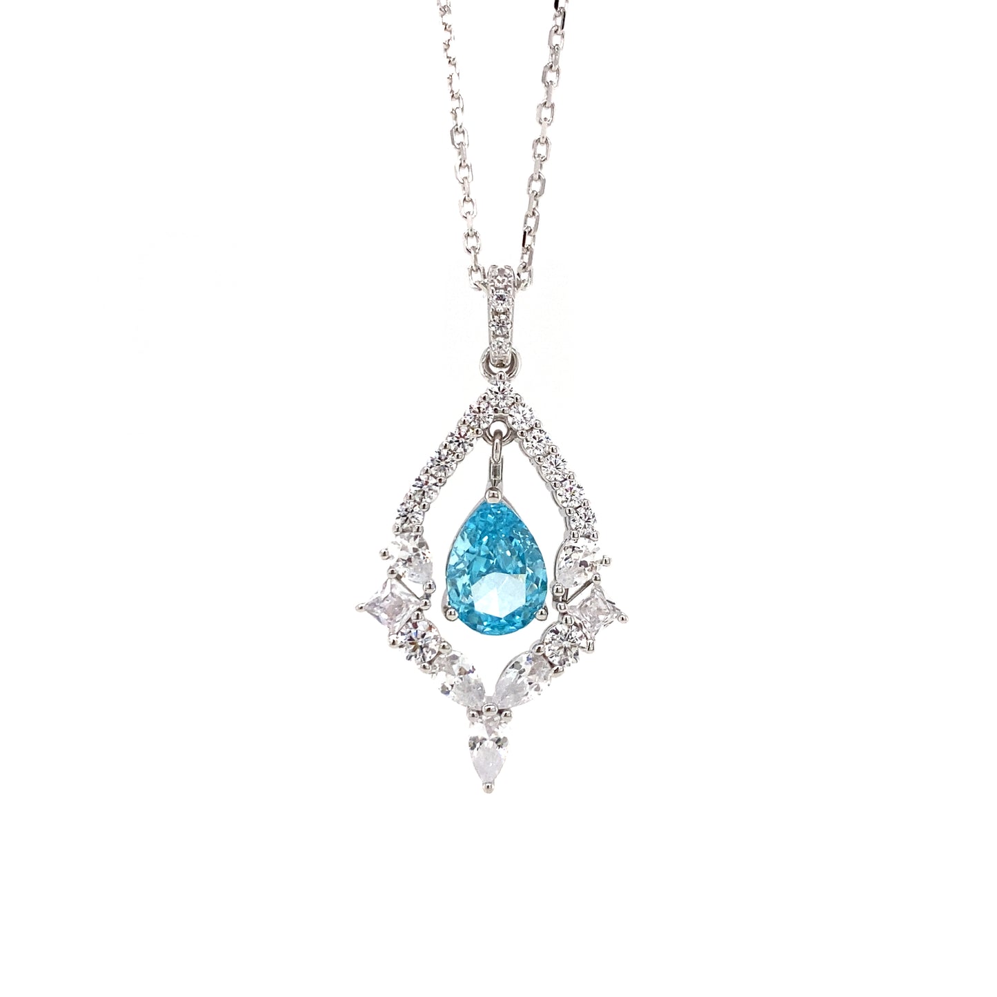Lady Monarch Diamond Crystalline Necklace - Anna Zuckerman Necklaces