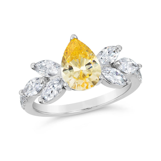 Boudoir Diamond Crystalline Ring