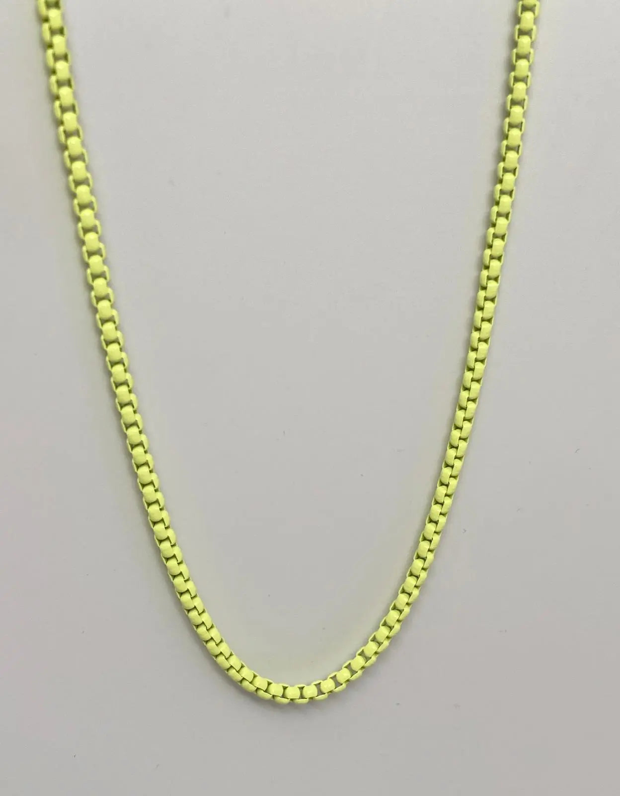 Enamel Chain Link Anklet Anna Zuckerman