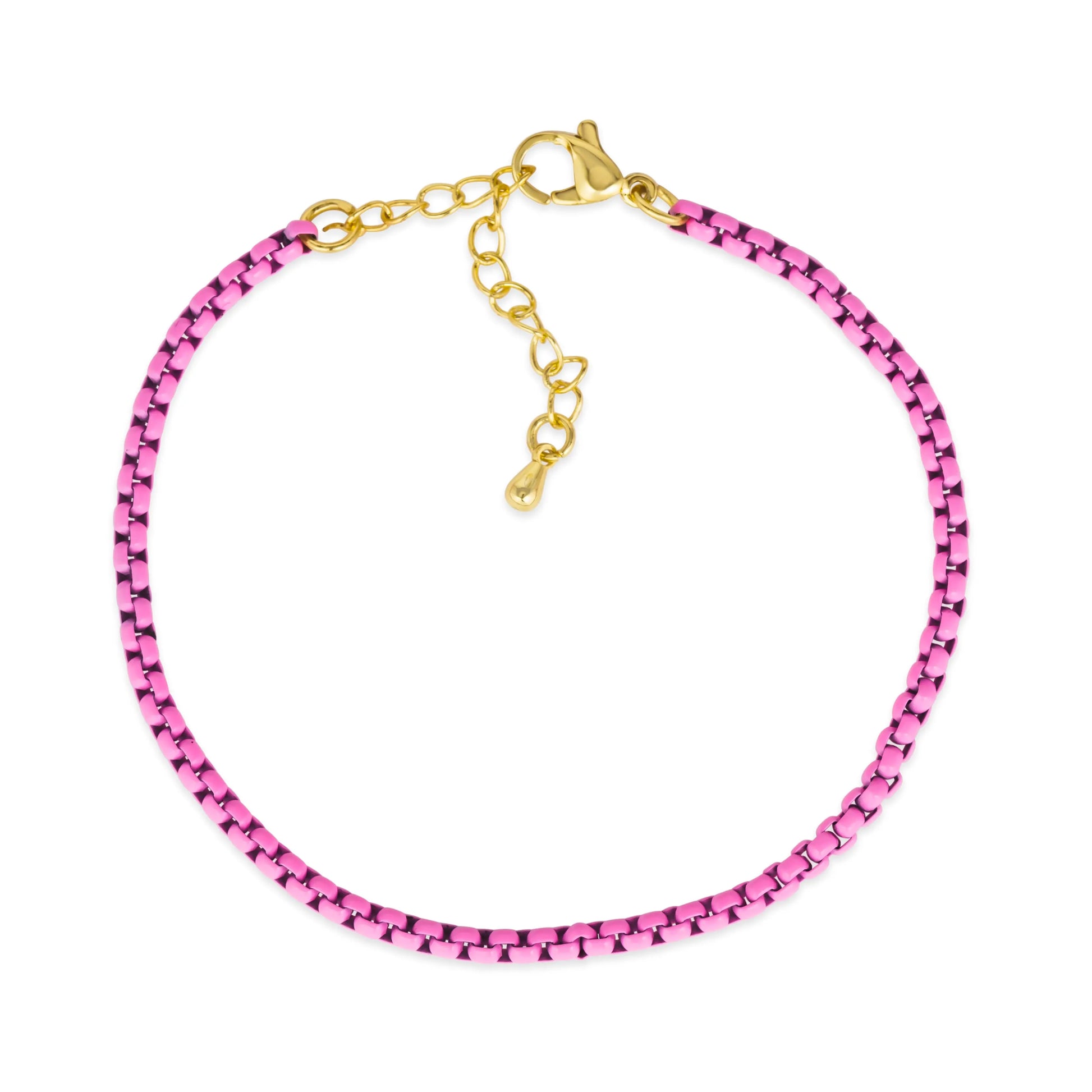 Enamel Link Chain Bracelet - Anna Zuckerman Bracelet