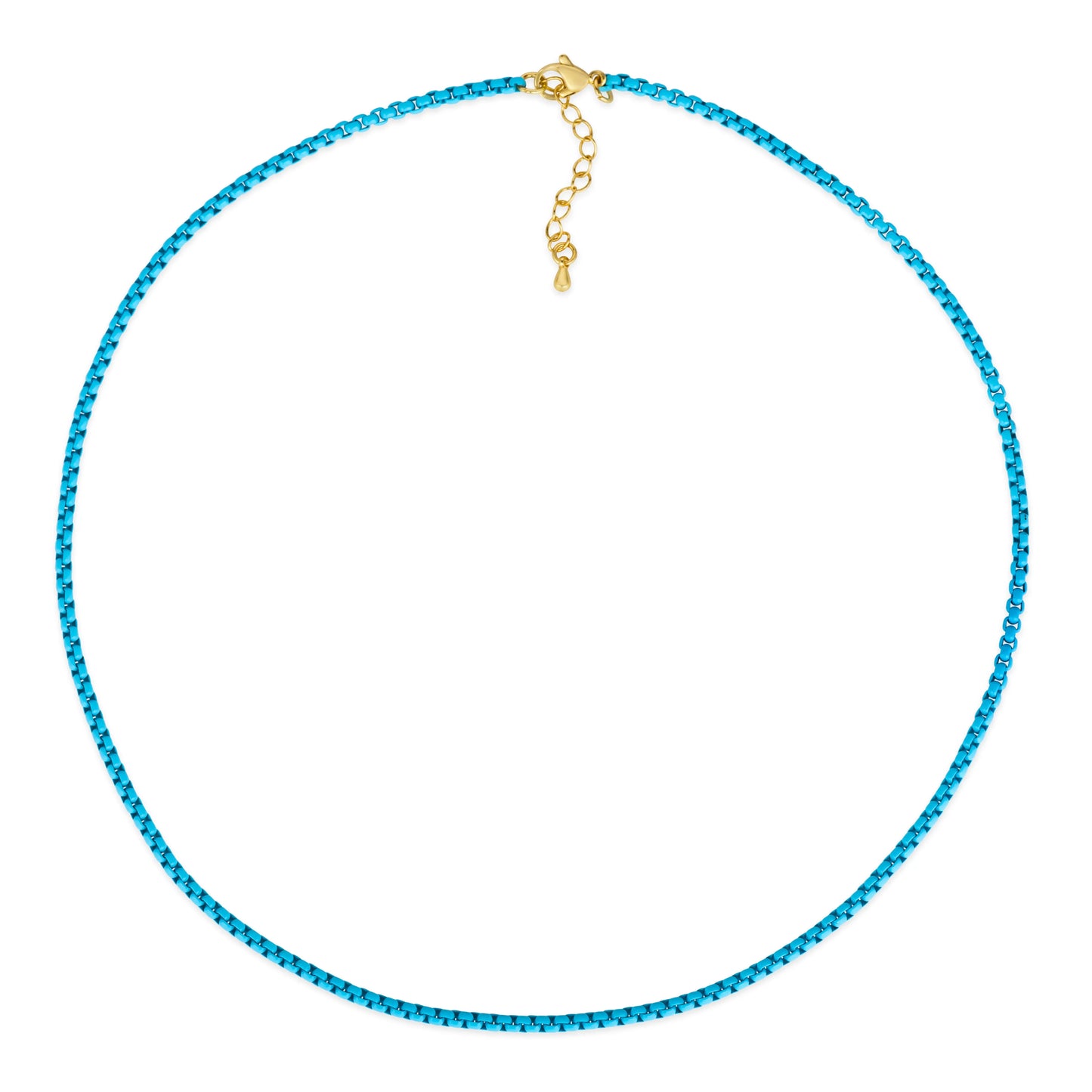Enamel Link Chain Necklace - Anna Zuckerman