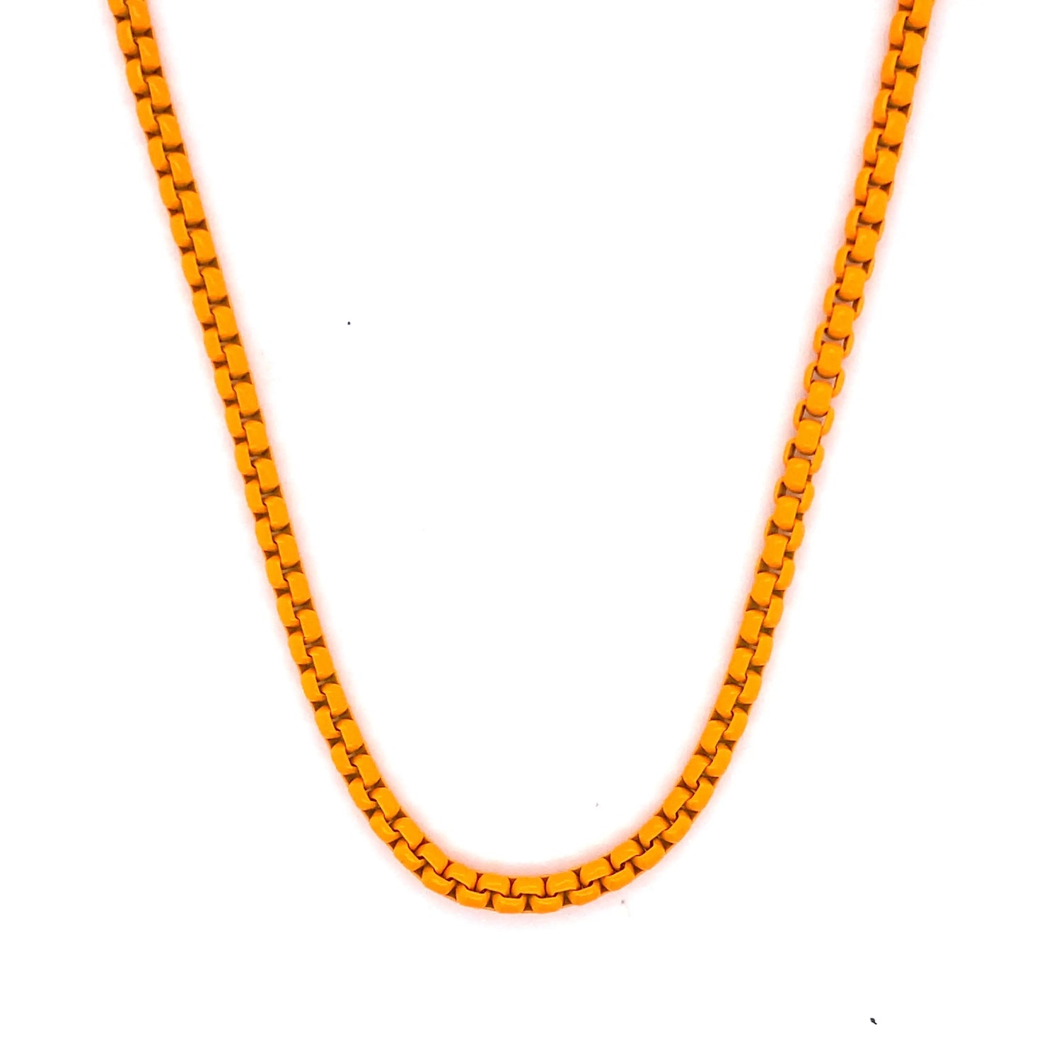 Enamel Link Chain Necklace - Anna Zuckerman