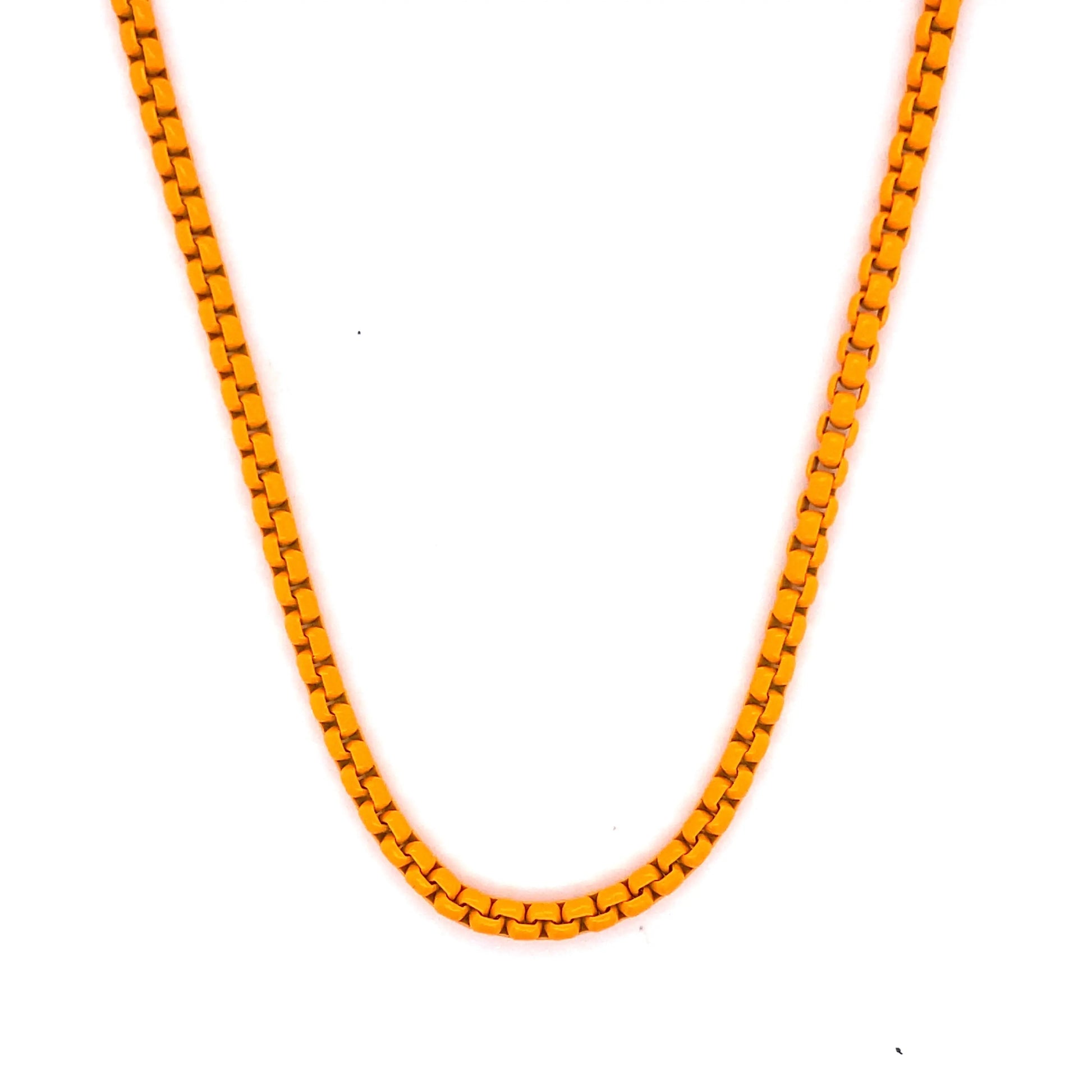 Enamel Link Chain Necklace - Anna Zuckerman