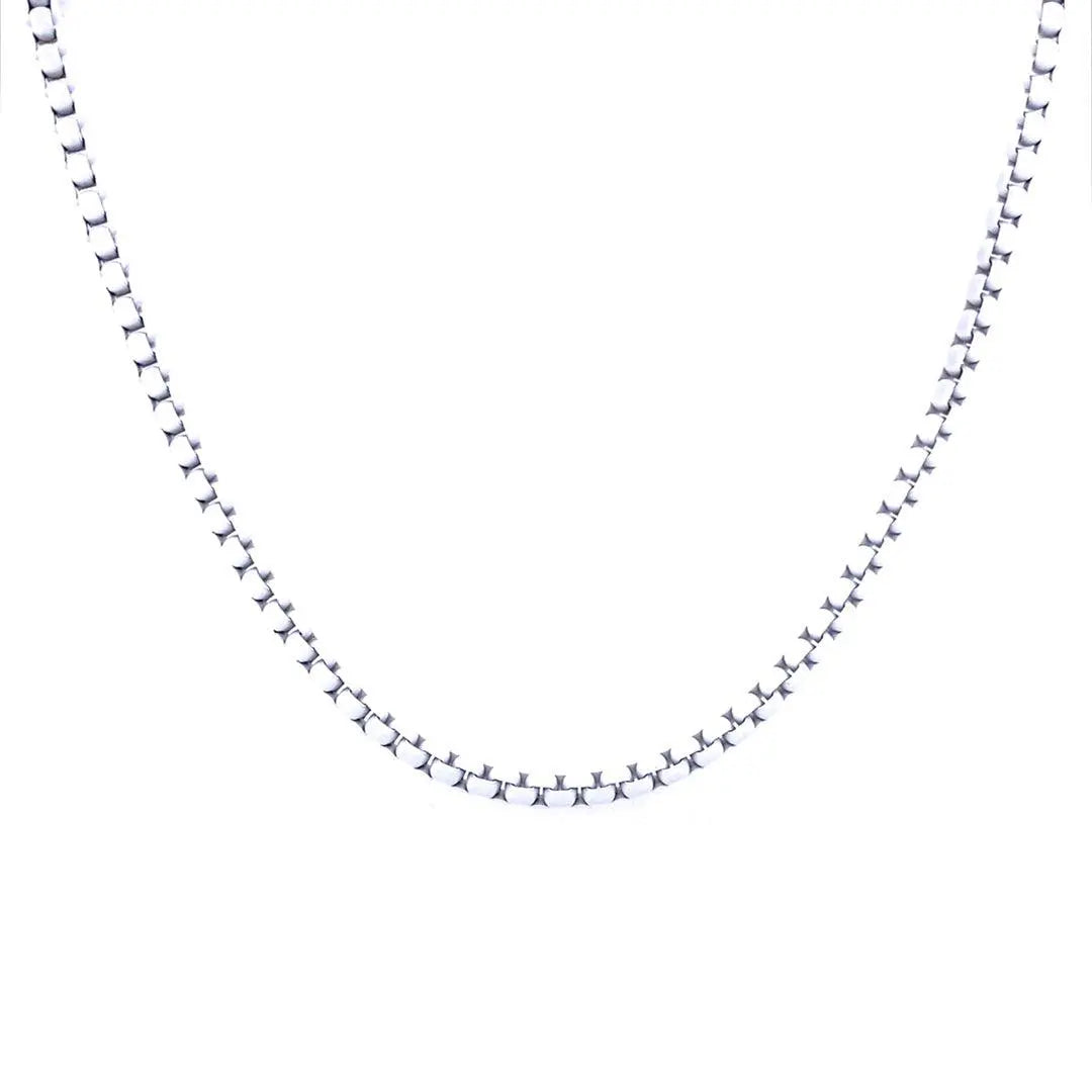 Enamel Link Chain Necklace - Anna Zuckerman