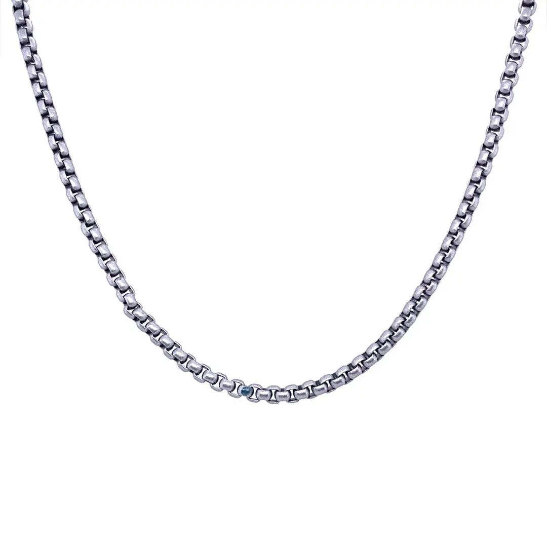 Enamel Link Chain Necklace - Anna Zuckerman
